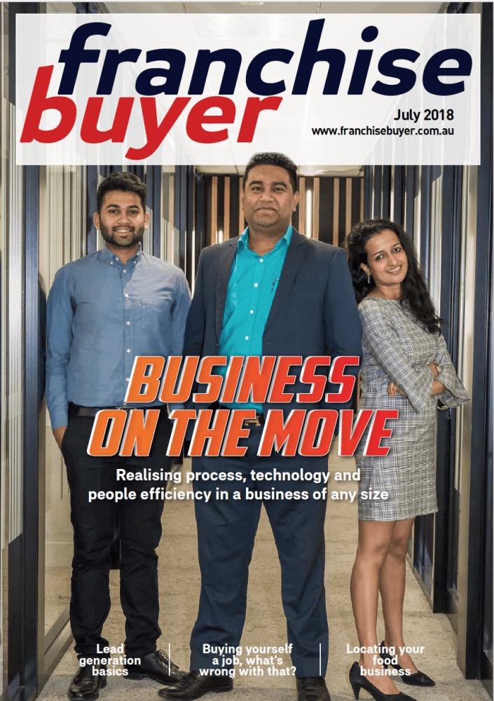 Franchise Buyer Magazine Cover - Valenta BPO Australia